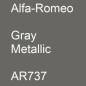 Preview: Alfa-Romeo, Gray Metallic, AR737.